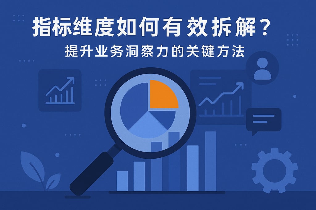 指标维度如何有效拆解？提升业务洞察力的关键方法