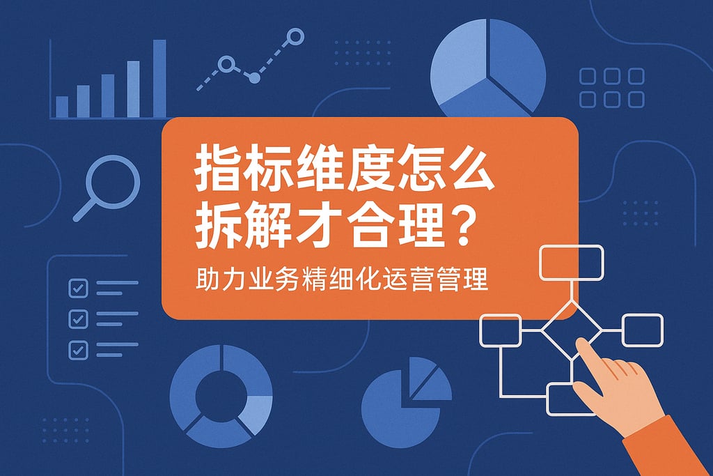 指标维度怎么拆解才合理？助力业务精细化运营管理