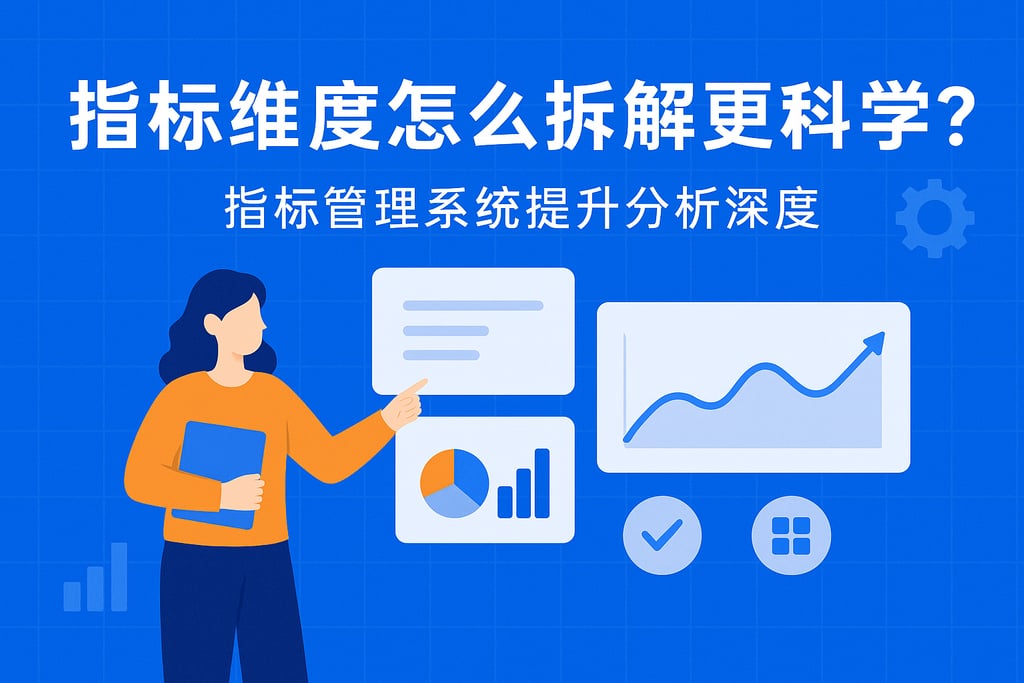 指标维度怎么拆解更科学？指标管理系统提升分析深度