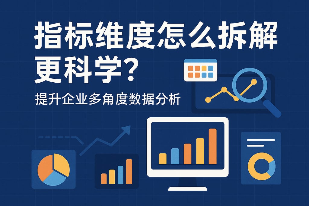 指标维度怎么拆解更科学？提升企业多角度数据分析