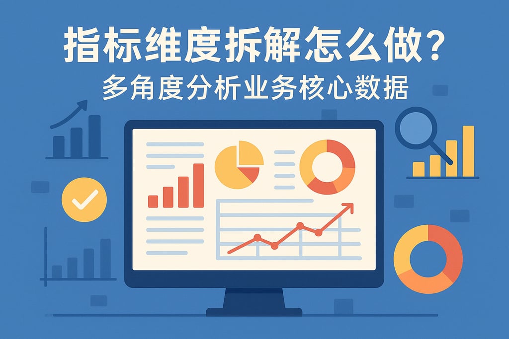 指标维度拆解怎么做？多角度分析业务核心数据