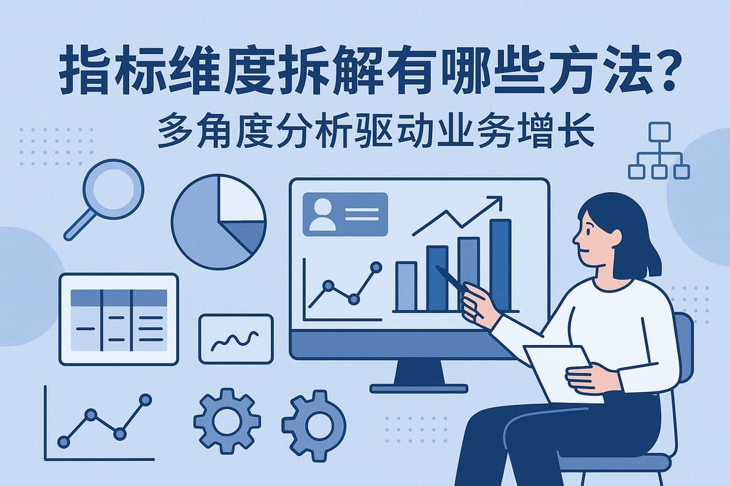 指标维度拆解有哪些方法？多角度分析驱动业务增长