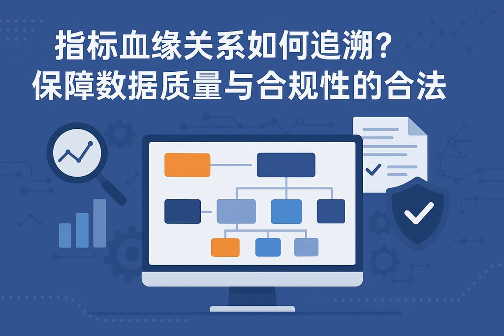 指标血缘关系如何追溯？保障数据质量与合规性的核心方法