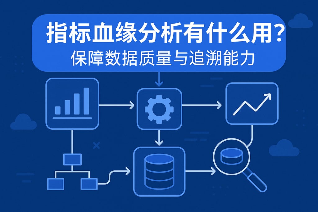 指标血缘分析有什么用？保障数据质量与追溯能力