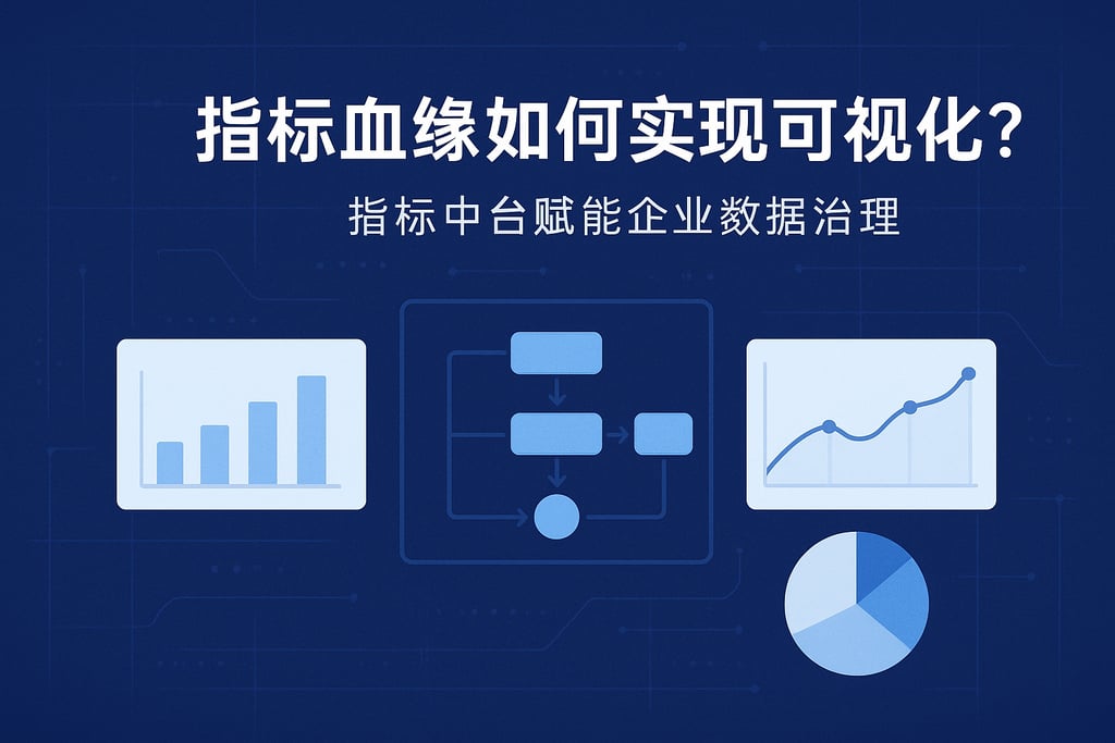 指标血缘如何实现可视化？指标中台赋能企业数据治理