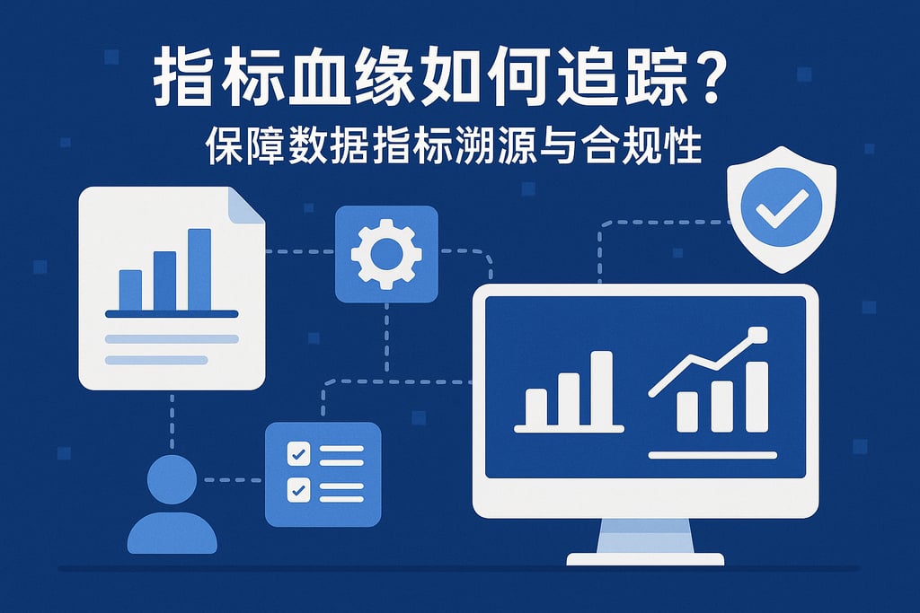 指标血缘如何追踪？保障数据指标溯源与合规性