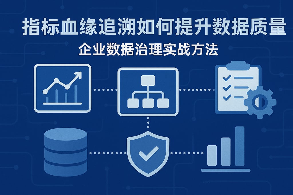 指标血缘追溯如何提升数据质量？企业数据治理实战方法