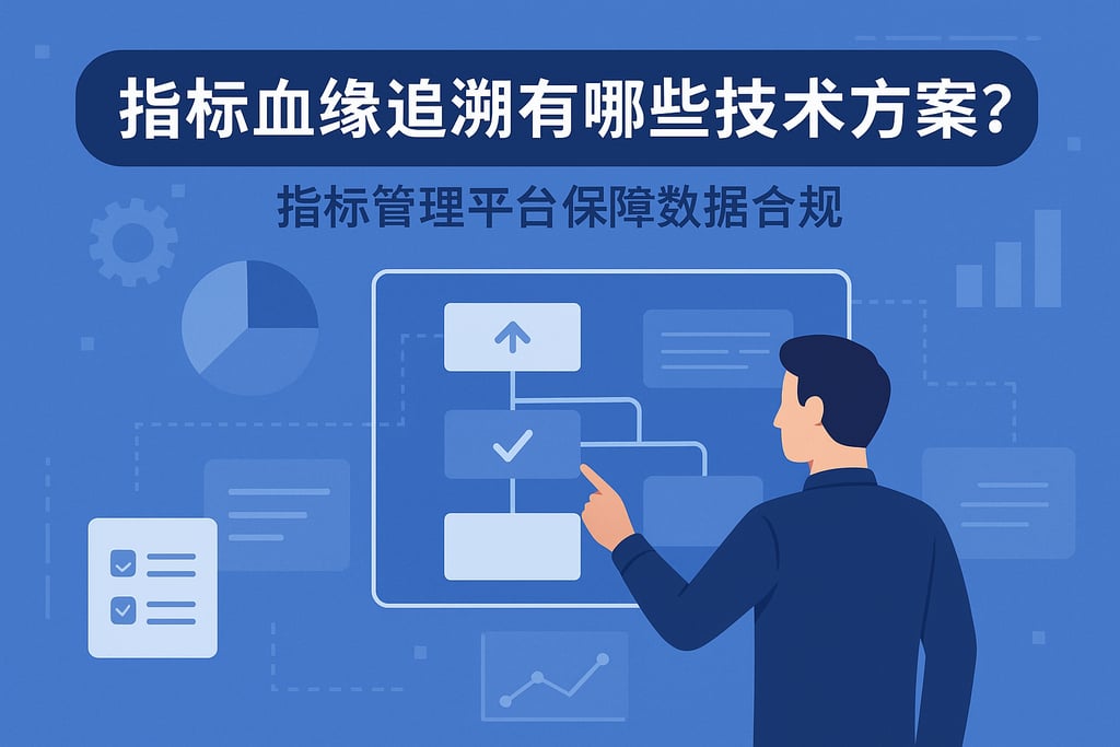指标血缘追溯有哪些技术方案？指标管理平台保障数据合规