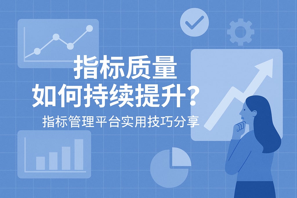 指标质量如何持续提升？指标管理平台实用技巧分享