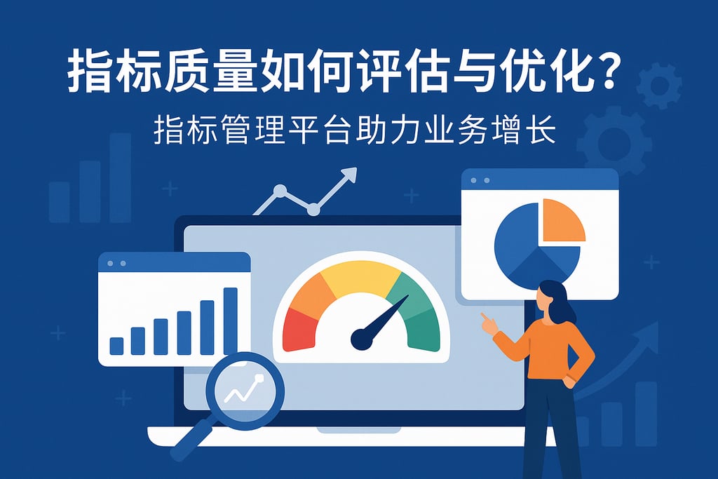 指标质量如何评估与优化？指标管理平台助力业务增长