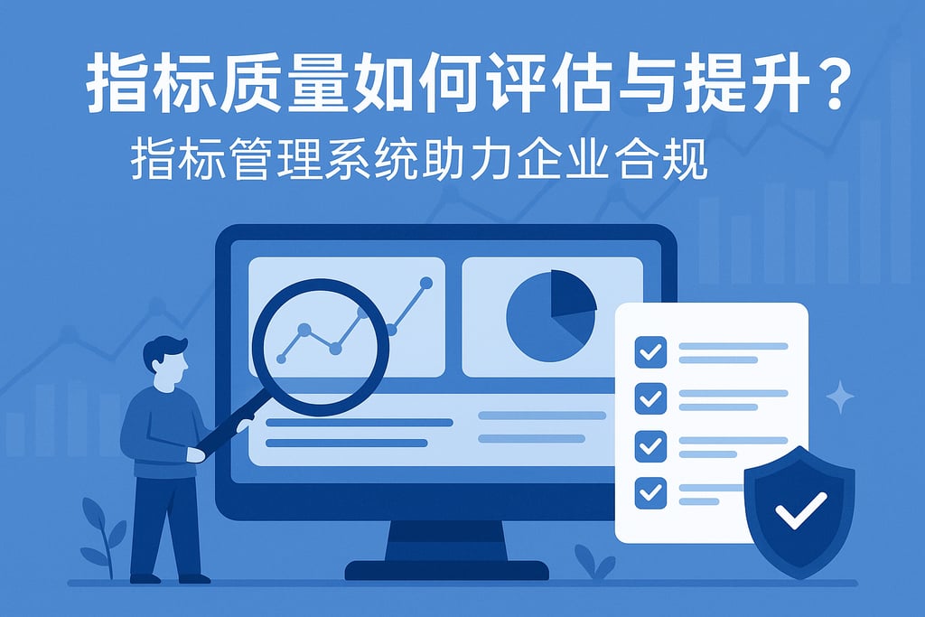 指标质量如何评估与提升？指标管理系统助力企业合规