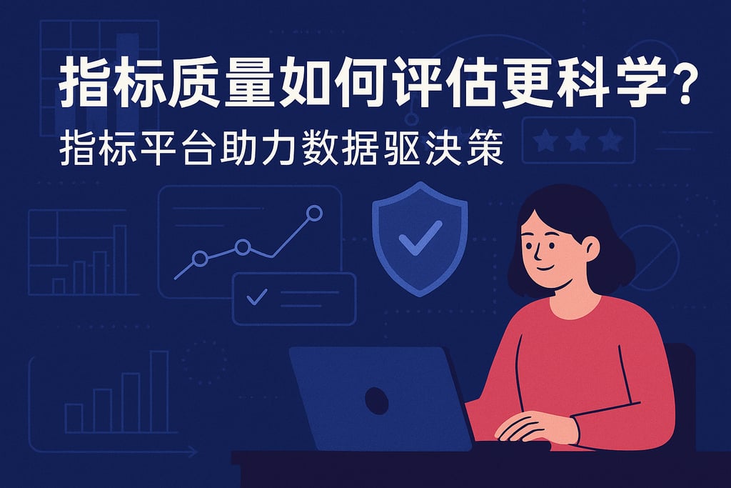 指标质量如何评估更科学？指标平台助力数据驱动决策