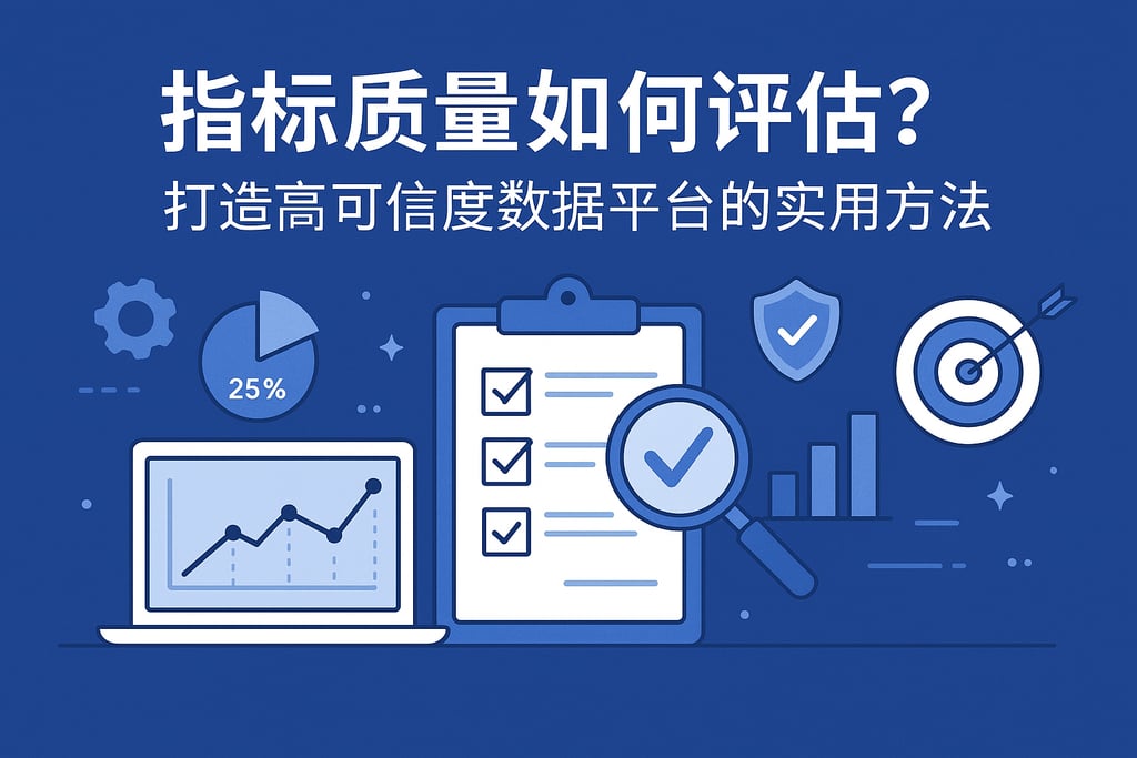 指标质量如何评估？打造高可信度数据平台的实用方法