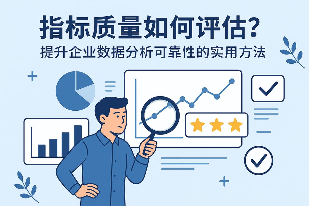 指标质量如何评估？提升企业数据分析可靠性的实用方法