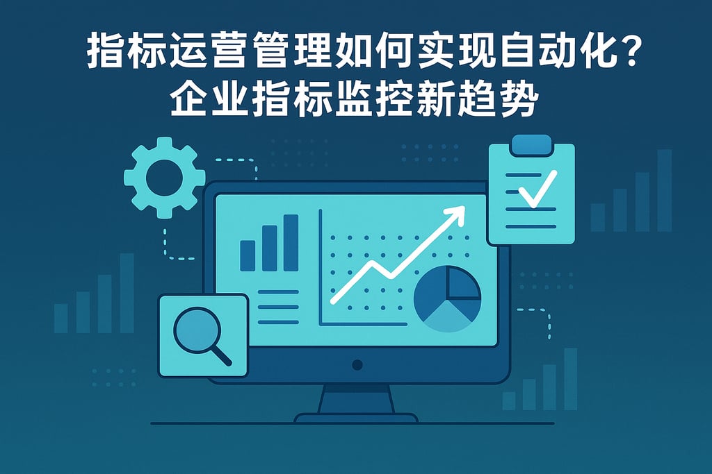 指标运营管理如何实现自动化？企业指标监控新趋势