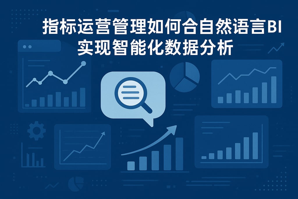 指标运营管理如何结合自然语言BI？实现智能化数据分析