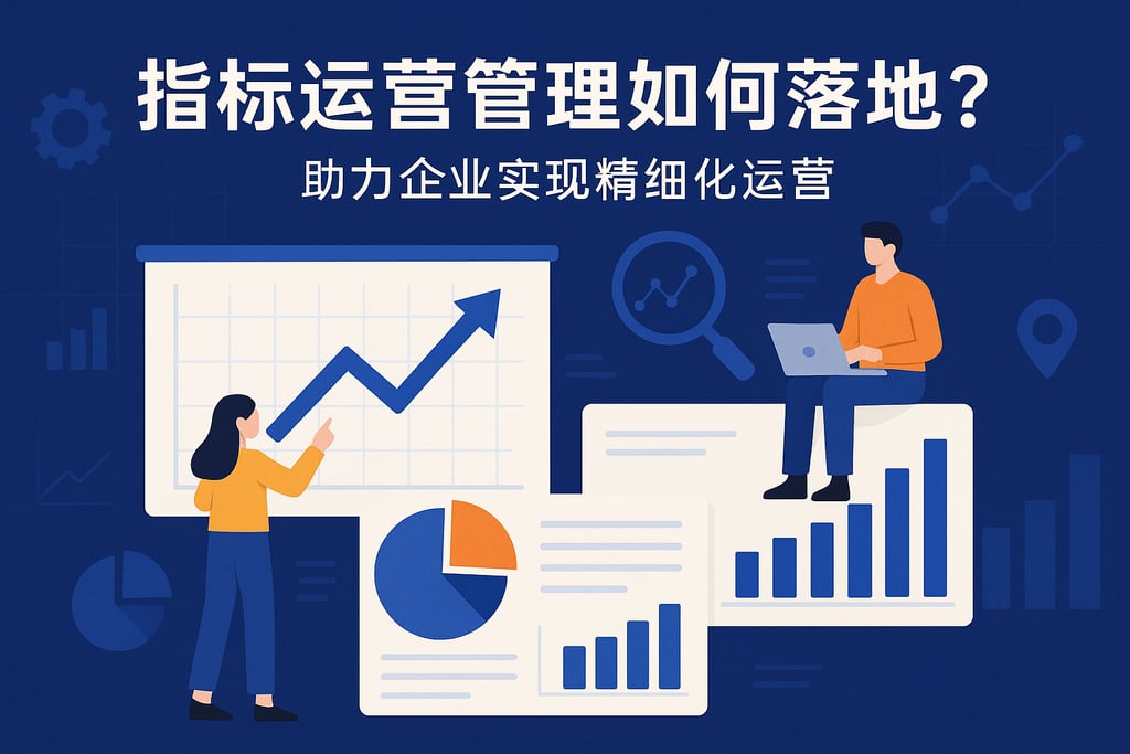 指标运营管理如何落地？助力企业实现精细化运营