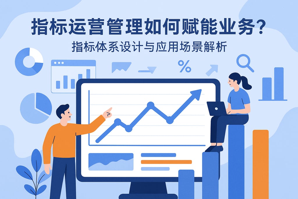 指标运营管理如何赋能业务？指标体系设计与应用场景解析