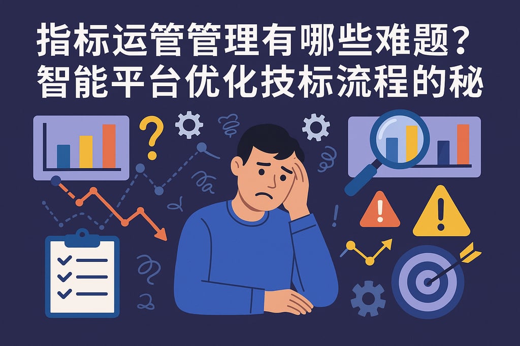 指标运营管理有哪些常见难题？智能平台优化指标流程的秘诀