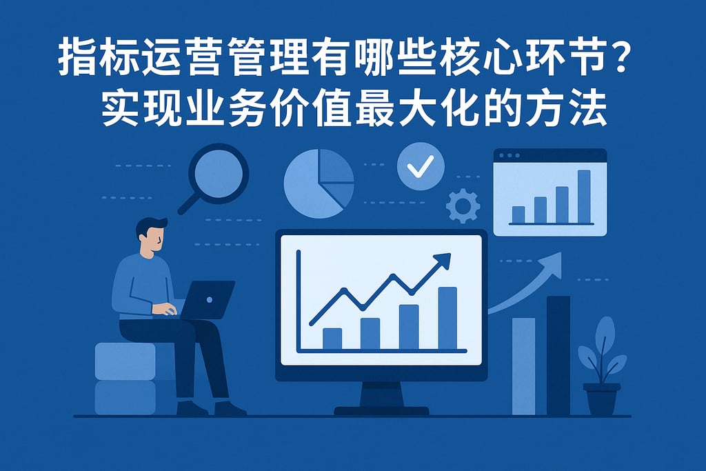 指标运营管理有哪些核心环节？实现业务价值最大化的方法