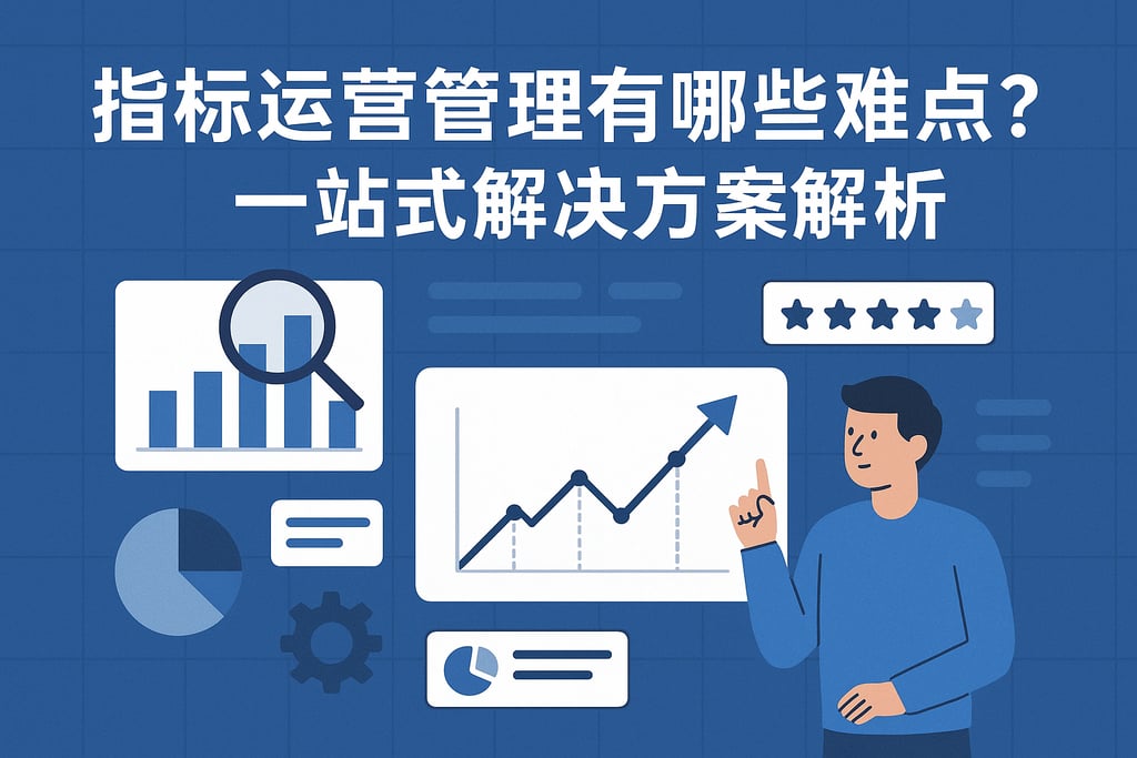 指标运营管理有哪些难点？一站式解决方案解析