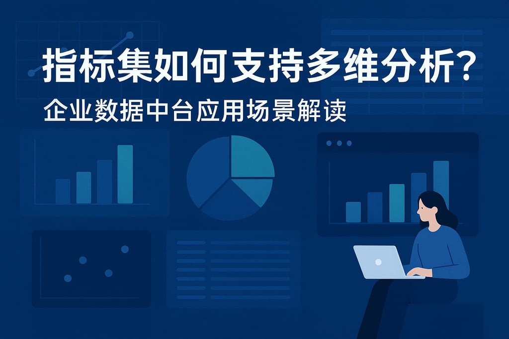 指标集如何支持多维分析？企业数据中台应用场景解读