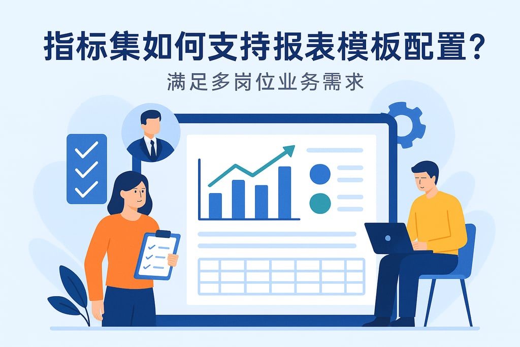 指标集如何支持报表模板配置？满足多岗位业务需求