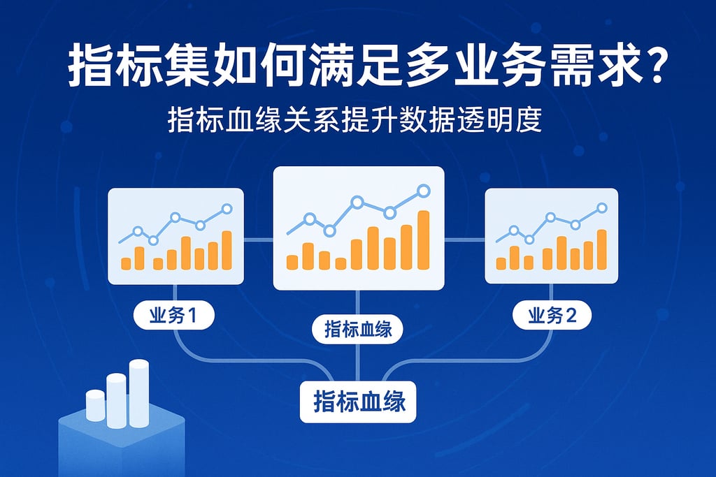 指标集如何满足多业务需求？指标血缘关系提升数据透明度