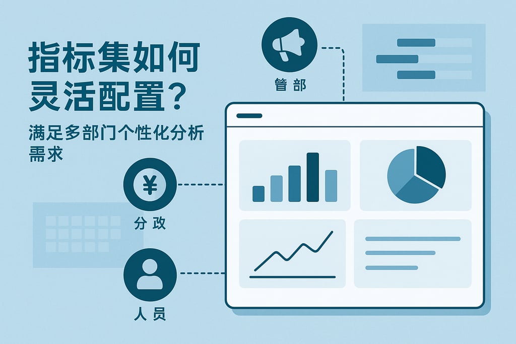 指标集如何灵活配置？满足多部门个性化分析需求