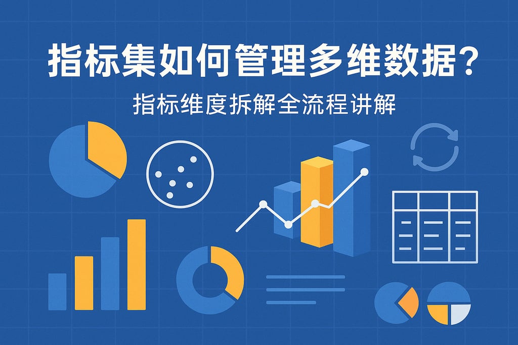 指标集如何管理多维数据？指标维度拆解全流程讲解