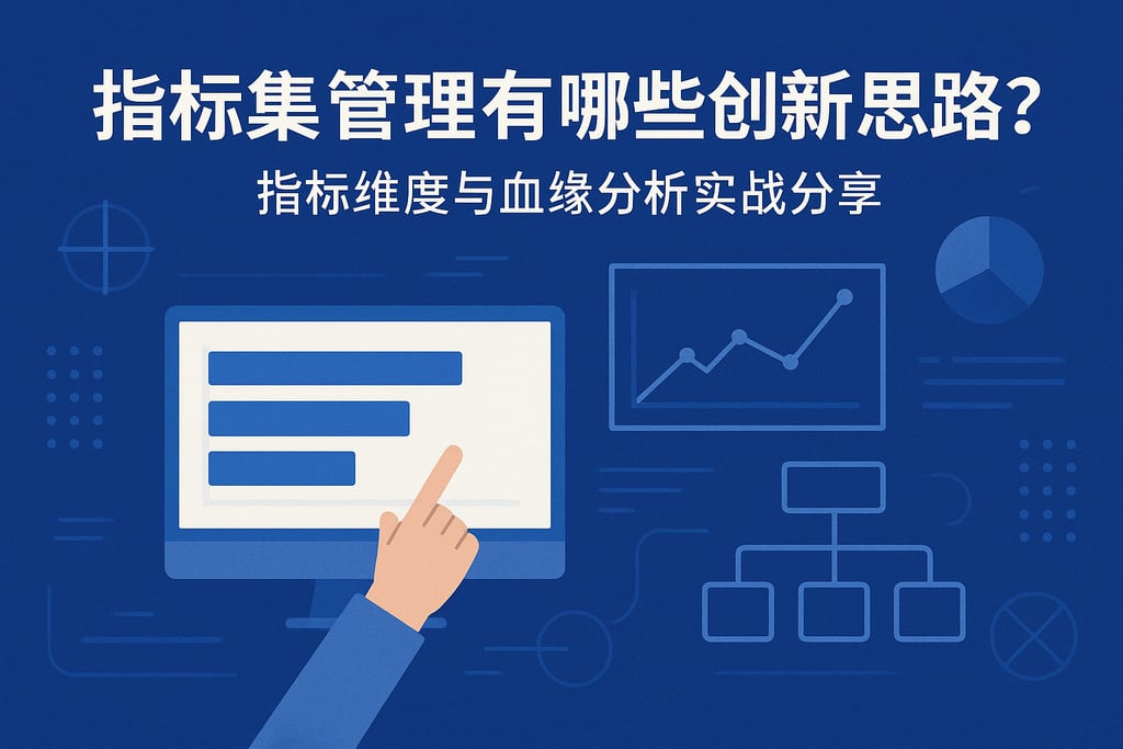 指标集管理有哪些创新思路？指标维度与血缘分析实战分享
