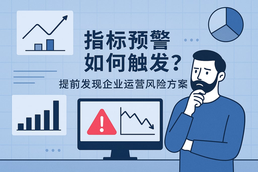 指标预警如何触发？提前发现企业运营风险方案