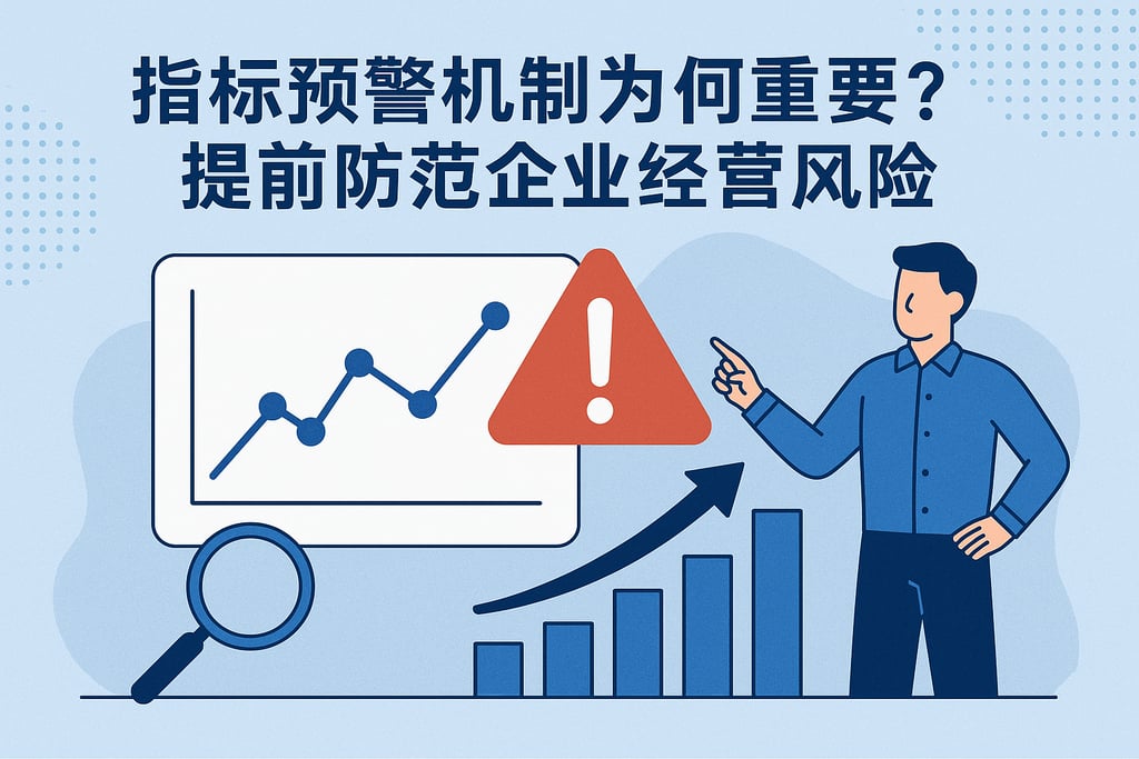 指标预警机制为何重要？提前防范企业经营风险