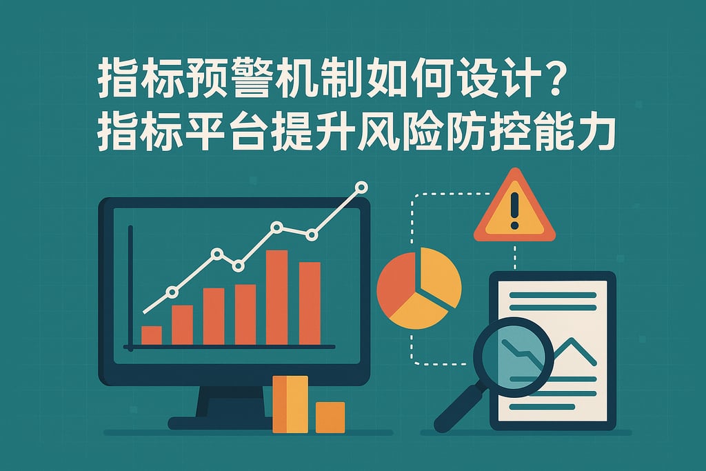 指标预警机制如何设计？指标平台提升风险防控能力