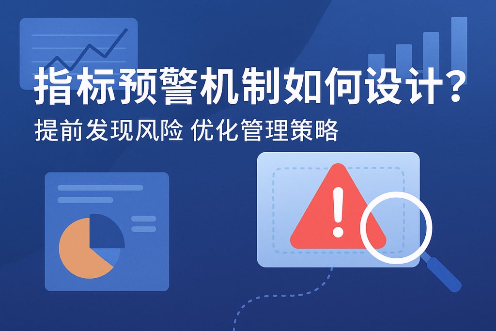 指标预警机制如何设计？提前发现风险优化管理策略