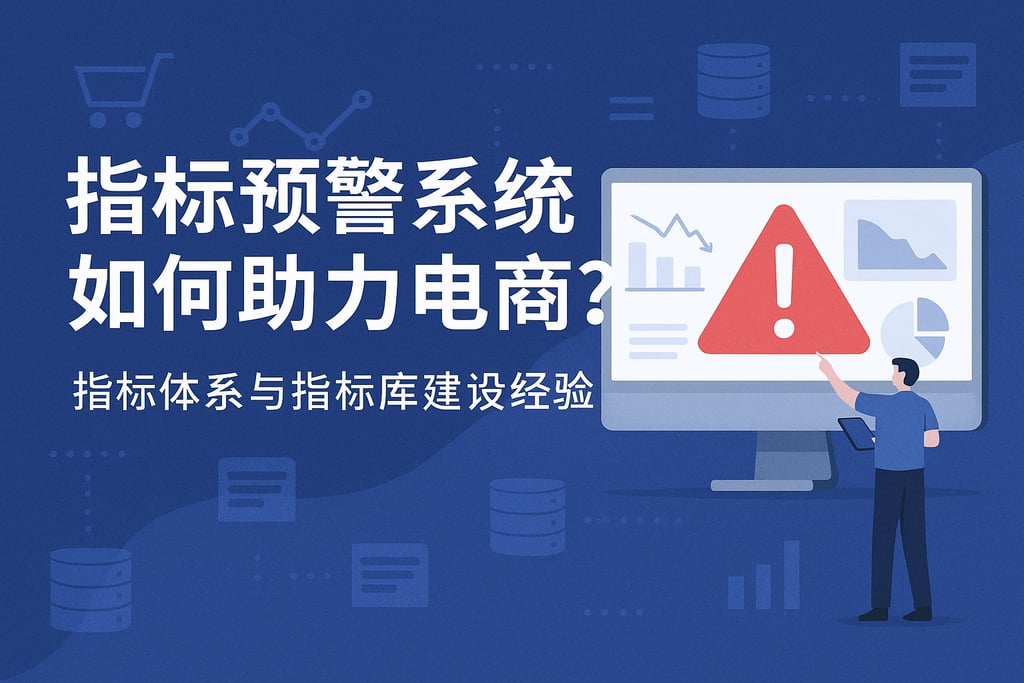 指标预警系统如何助力电商？指标体系与指标库建设经验