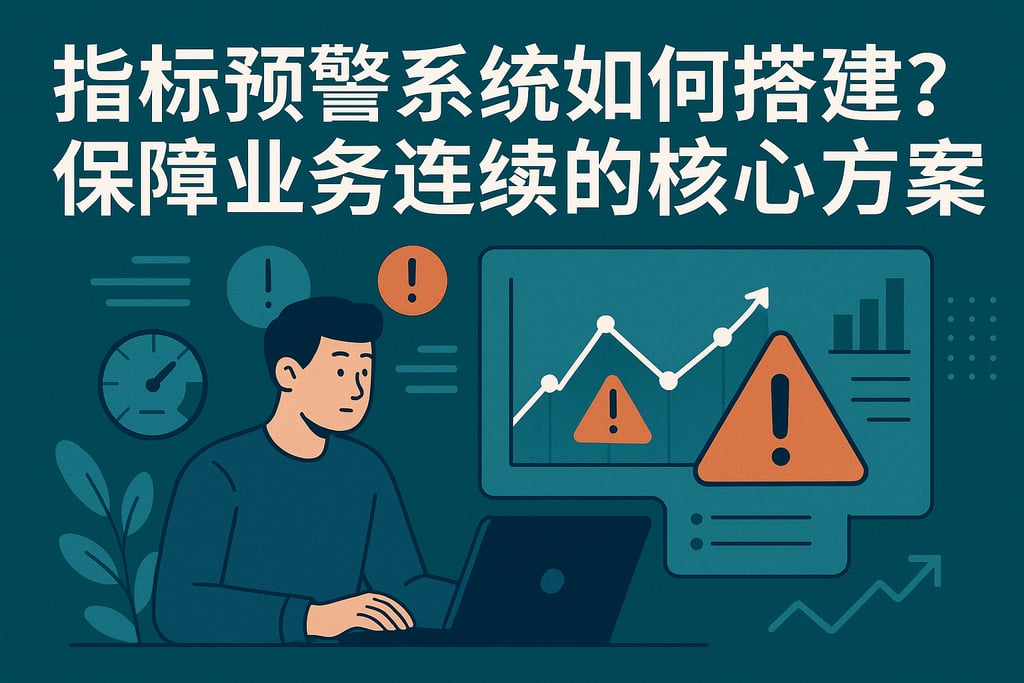 指标预警系统如何搭建？保障业务连续性的核心方案