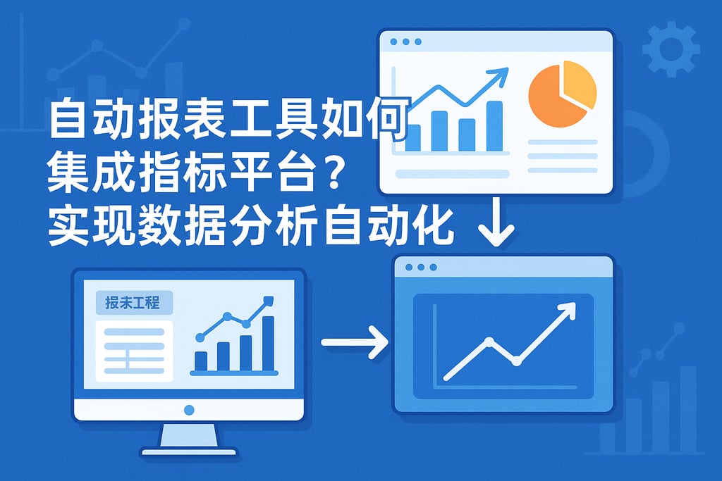 自动报表工具如何集成指标平台？实现数据分析自动化