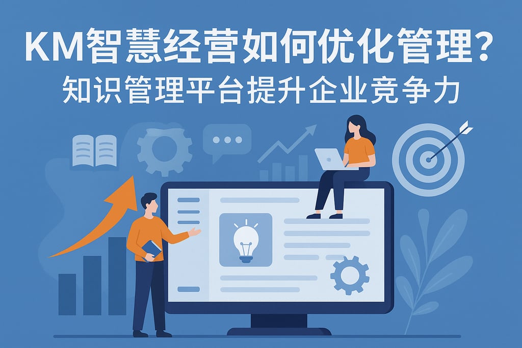 KM智慧经营如何优化管理？知识管理平台提升企业竞争力