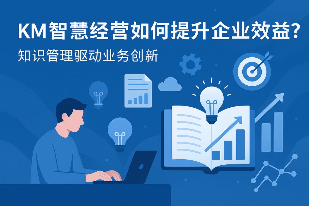 KM智慧经营如何提升企业效益？知识管理驱动业务创新