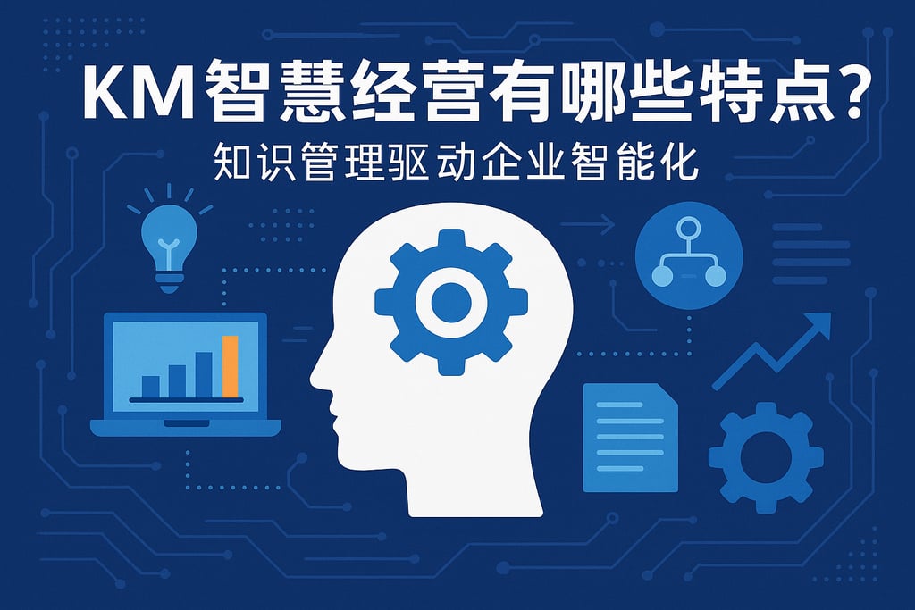 KM智慧经营有哪些特点？知识管理驱动企业智能化