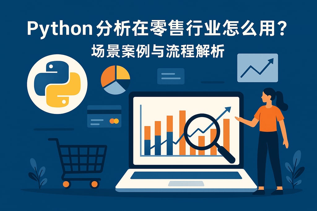 Python分析在零售行业怎么用？场景案例与流程解析