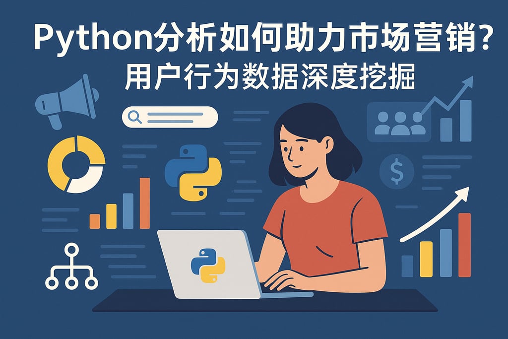 Python分析如何助力市场营销？用户行为数据深度挖掘