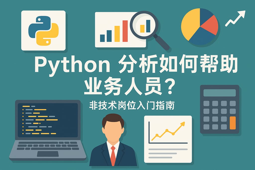 Python分析如何帮助业务人员？非技术岗位入门指南