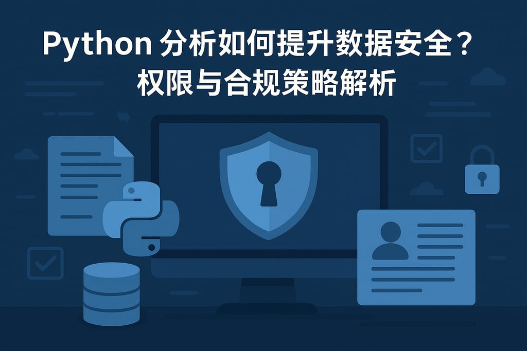 Python分析如何提升数据安全？权限与合规策略解析
