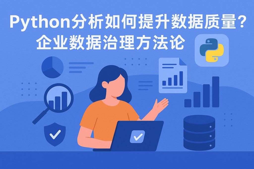 Python分析如何提升数据质量？企业数据治理方法论