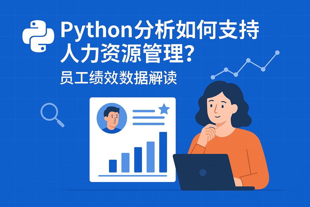Python分析如何支持人力资源管理？员工绩效数据解读