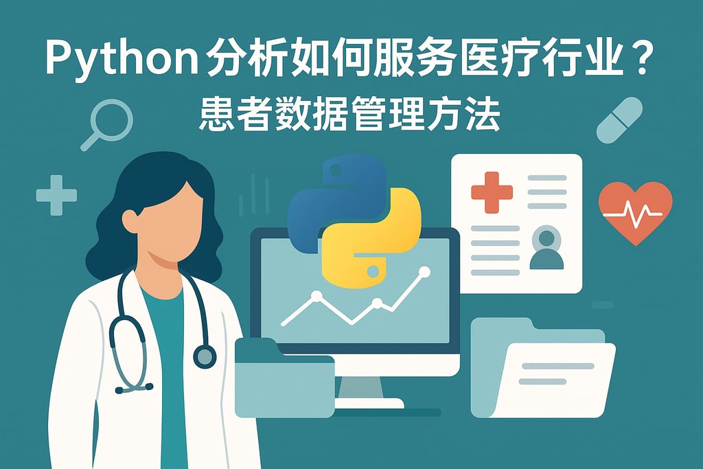 Python分析如何服务医疗行业？患者数据管理方法