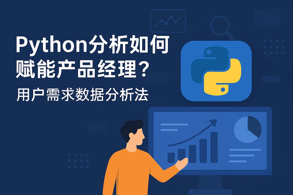 Python分析如何赋能产品经理？用户需求数据分析法
