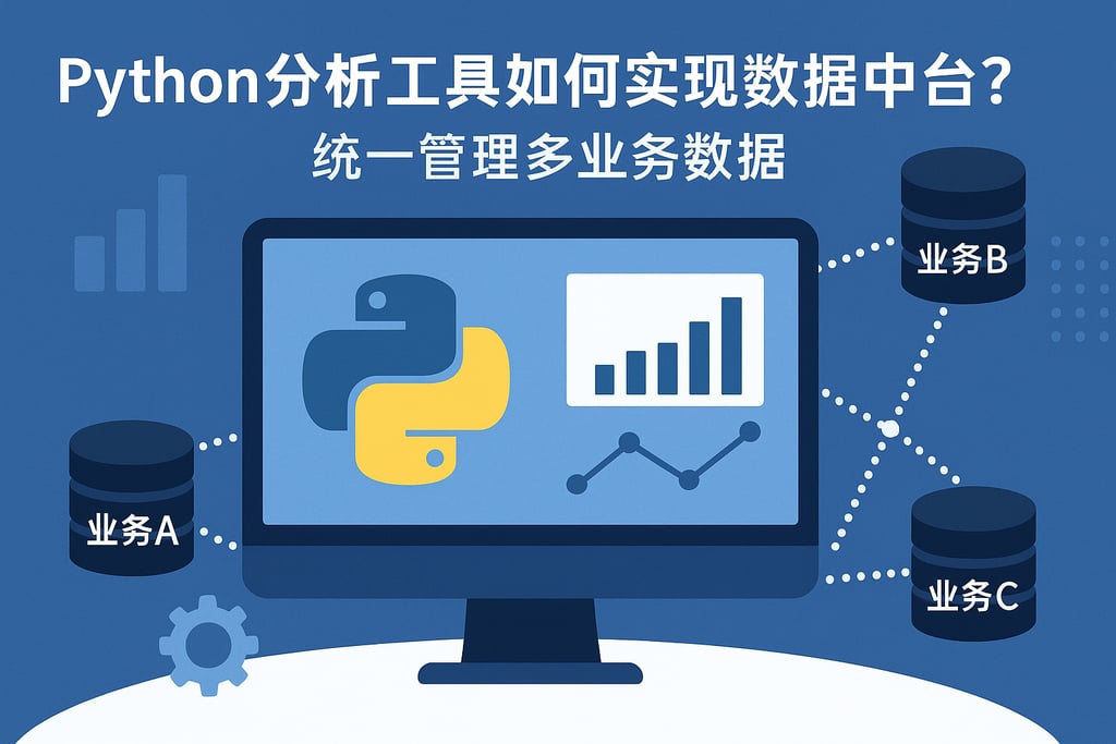 Python分析工具如何实现数据中台？统一管理多业务数据